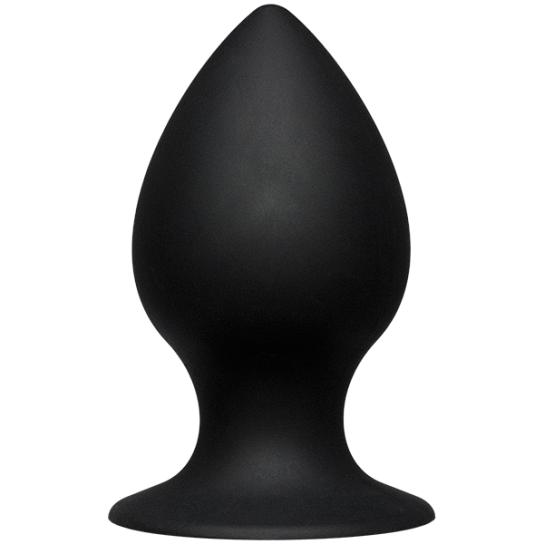Анальная пробка водонепроницаемая Silicone Plug, черная