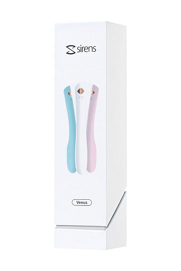Универсальный вибратор Sirens Venus, белый