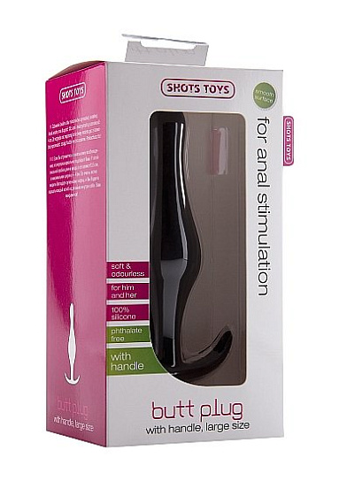 Анальная пробка Handle Large черная