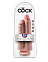 Фаллоимитатор сдвоенный на присоске 9 Two Cocks One Hole 22.9 см, телесный Фаллоимитатор сдвоенный на присоске 9 Two Cocks One Hole 22.9 см, телесный