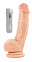 Вибратор с пультом ДУ REALSTICK №108, 21 см