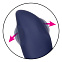 Вибратор со стимуляцией клитора CHIC LILAC, 15.75 см