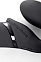 Безремневой страпон с функцией вибрации Strap-on-me, 24.5 см, черный