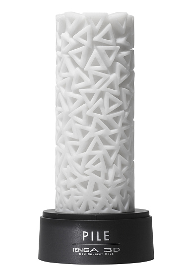 Мастурбатор Tenga 3D Pile с рельефом из треугольников Мастурбатор Tenga 3D Pile с рельефом из треугольников