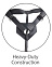 Страпон системы Harness на King Cock Uncut 22,9 см