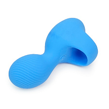 Мини-вибратор насадка на палец Magic Vibe, синий