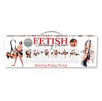 Секс-качели подвесные с креплением Spinning Fantasy Swing, черные