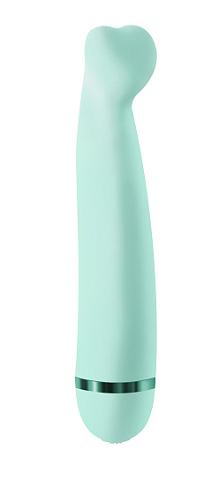 Вибратор Fantasy Phanty с головкой в виде сердца, мятный