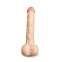 Большой фаллоимитатор-реалистик на присоске Brazzers, 19 см