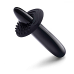 Массажер из камня Le Wand Crystal Slim Wand, черный