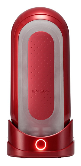 Мастурбатор с функцией подогрева Tenga Flip Zero Red Warming