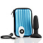 Анальный плаг премиум-качества B-Vibe Rimming Plug Teal, черный