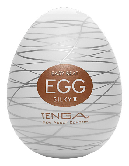 Яйцо мастурбатор Tenga Egg №18 Silky II с волнами