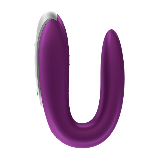 Вибратор для пар Satisfyer Double Fun, фиолетовый