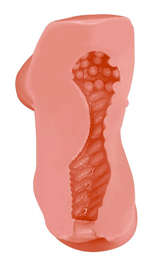 Мастурбатор мужской Satisfaction Foxy Lady Lisa, с грудью