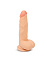 Фаллос реалистик на присоске, 18 см