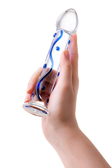 Фаллоимитатор из стекла DILDO, 18 см