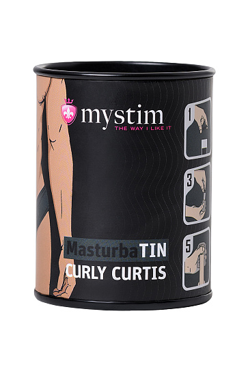 Мастурбатор для пениса Curly Curtis с выпуклым узором