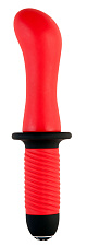 Женский вибратор с двойным мотором от ToyFa Black & Red, красный