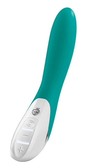 Вибратор сочетающий вибрации и электрическую стимуляцию ELEGANT ERIC, зеленый