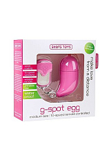 Вибро-яйцо G-SPOT EGG имеет 10 различных режимов, розовое