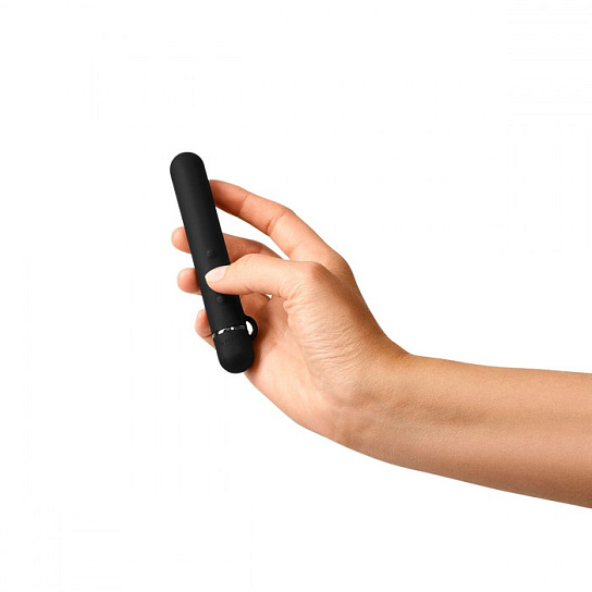 Силиконовый мини-вибратор Le Wand Baton, черный