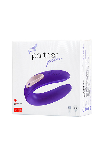 Многофункциональный вибратор для двоих Satisfyer Partner Toy Plus 18 см