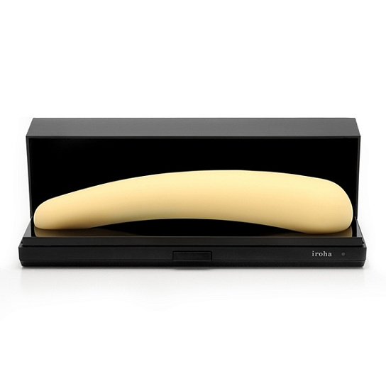 Водонепроницаемый вибратор Iroha Mikazuki, желтый