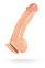 Фаллоимитатор RealStick #221 телесный с мошонкой, 19 см
