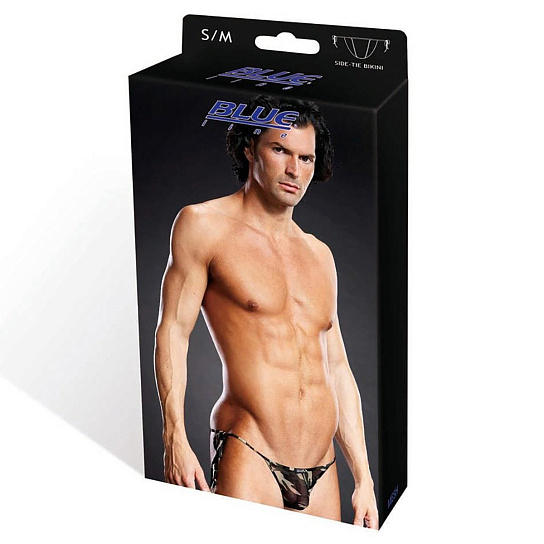 Бикини из сеточки BlueLine SIDE-TIE, L/XL