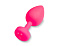 Анальная пробка большого размера с вибрацией Gvibe Gplug Large, розовая