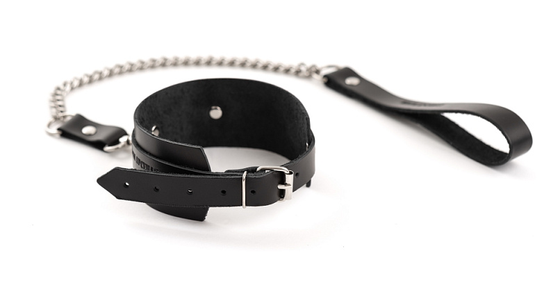 Ошейник с поводком Lady's Arsenal Black