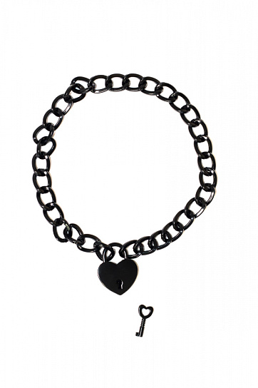 Ошейник в виде цепи EMBRACE, черный