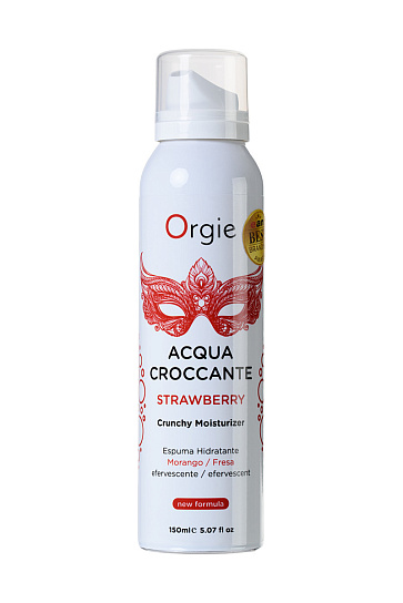 Увлажняющая пена для массажа Orgie Acqua Croccante шипучая, 150 мл