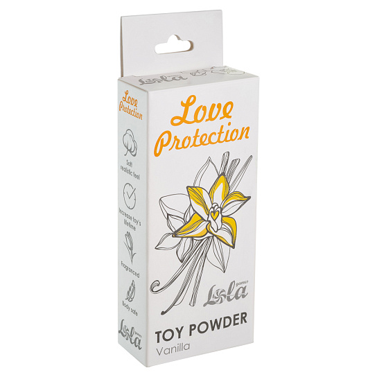 Пудра для игрушек Love Protection Ваниль, 15 мл