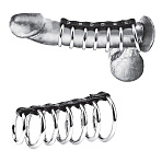 Хомут на пенис с 7 кольцами Ring Gates Of Hell