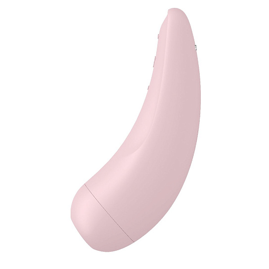 Вакуумный стимулятор Satisfyer Curvy 2 +, розовый