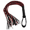 Плеть с глянцевыми шнурами 15 TAILS WHIP