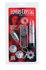 Эротический набор Lovers Crystal Collection Kit полностью прозрачный