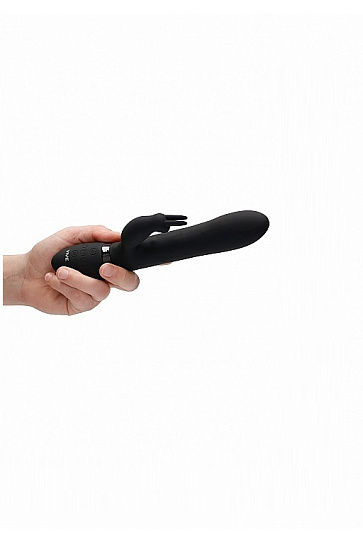 Вибромассажер Amoris со стимулирующими бусинами, черный