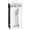 Стеклянный стимулятор Icicles No. 60, прозрачный