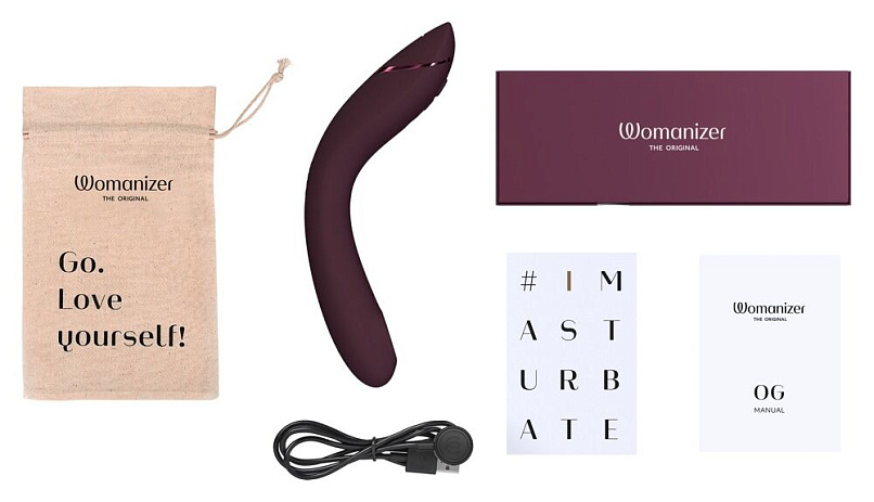 Стимулятор с технологией Pleasure Air для точки G Womanizer OG, фиолетовый Стимулятор с технологией Pleasure Air для точки G Womanizer OG, фиолетовый