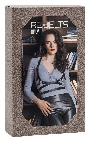 Черная женская портупея ORLY