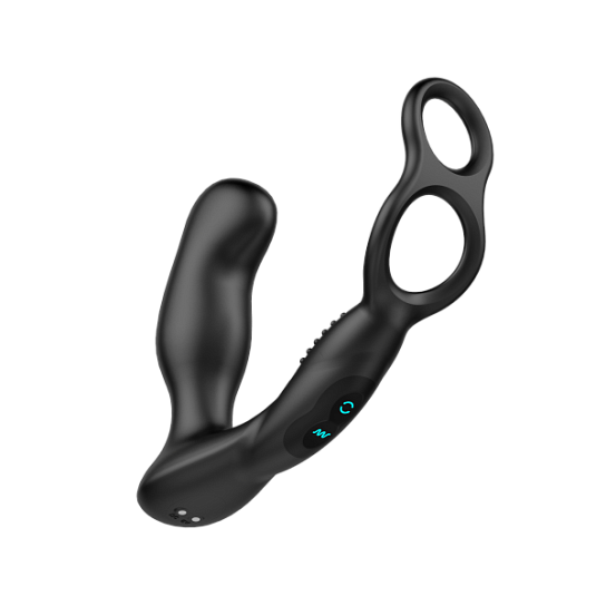 Массажер простаты с кольцами для пениса Nexus Revo Embrace