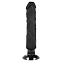 Реалистичный вибратор на присоске BASECOCK 20 см, черный