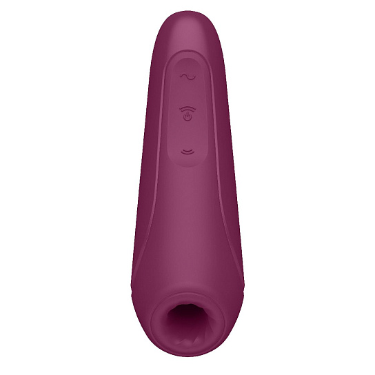 Стимулятор клитора Satisfyer Curvy 1 +, бордовый
