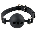Маленький кляп с отверстиями для дыхания Breathable Ball Gag