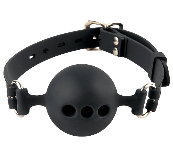 Маленький кляп с отверстиями для дыхания Breathable Ball Gag