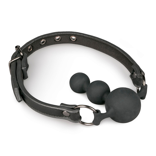 Кляп Easytoys Ball Gag With Silicone Beads