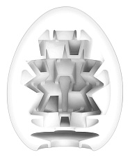 Яйцо мастурбатор Tenga Egg №14 Boxy с узором из выпуклых квадратов